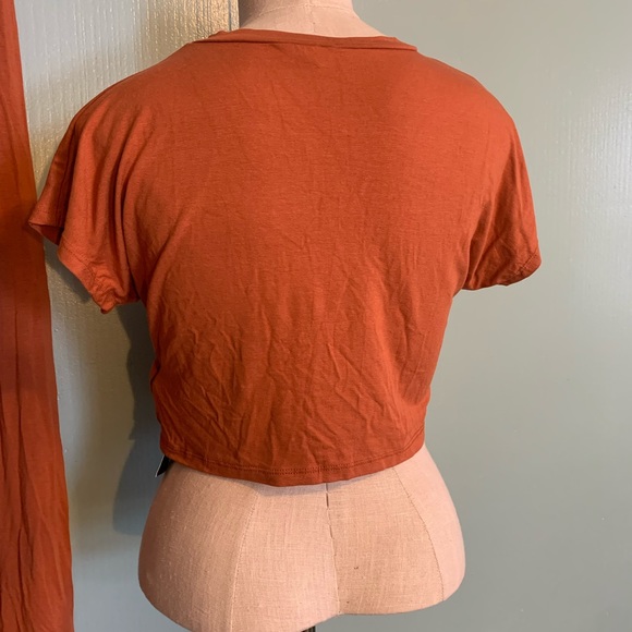 NWT Goodtime USA Pant Suit Pants Crop Top Touch Dolls 2 Piece - Picture 6 of 12